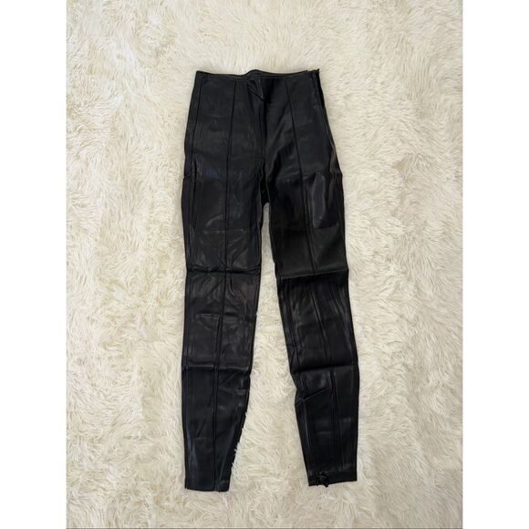Zara Pants - Size XS black leather leggings